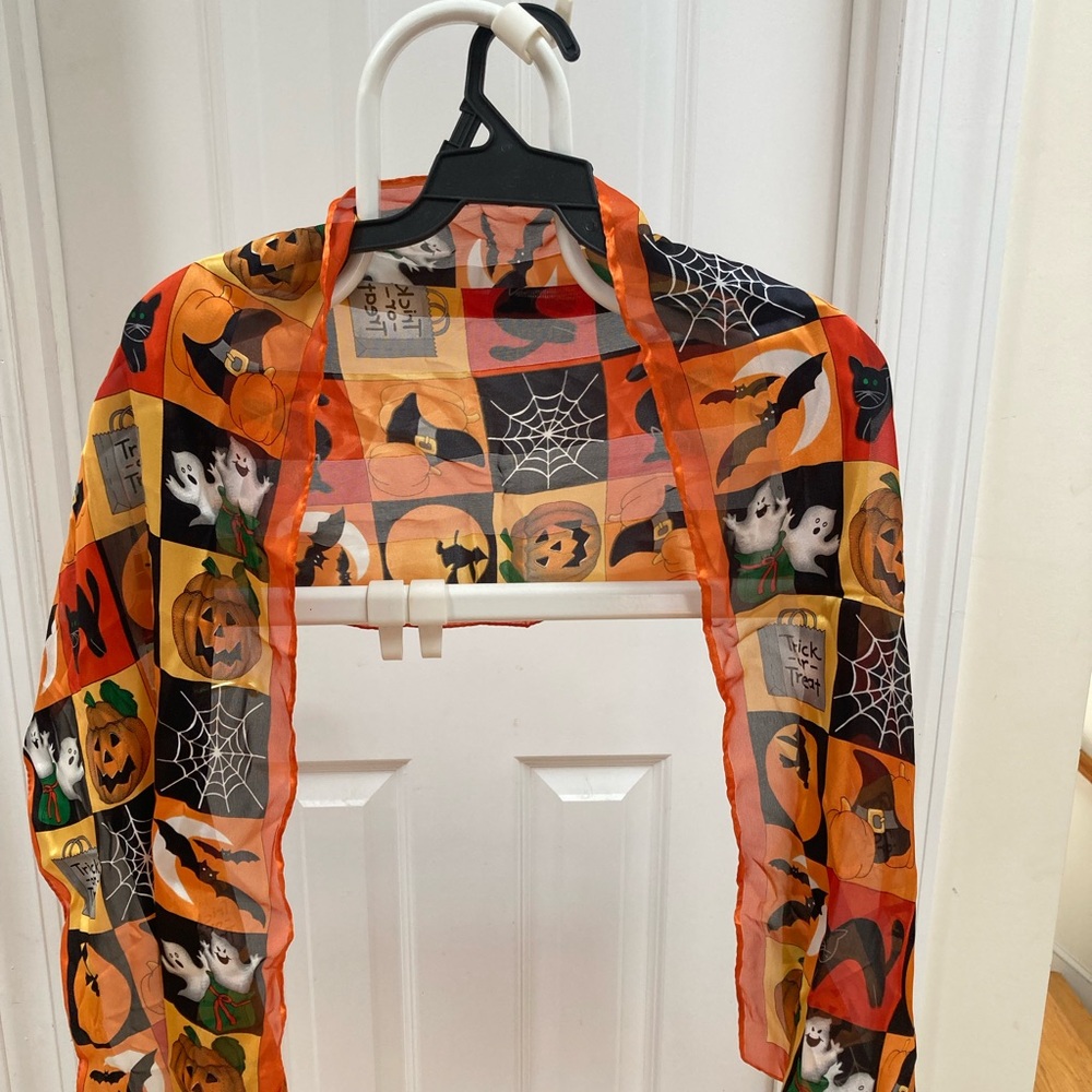 Halloween Themed Sheer Scarf New treat your self